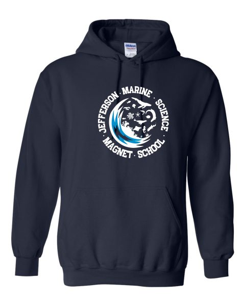 Jefferson Elementary Adult Hooded Sweatshirt